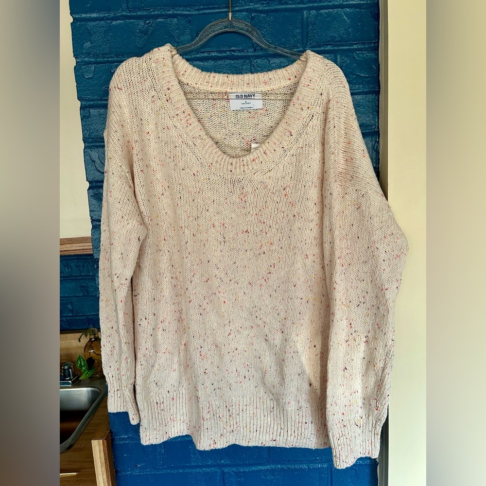 NWT‎ Old Navy Speckled Knit Women's Sweater